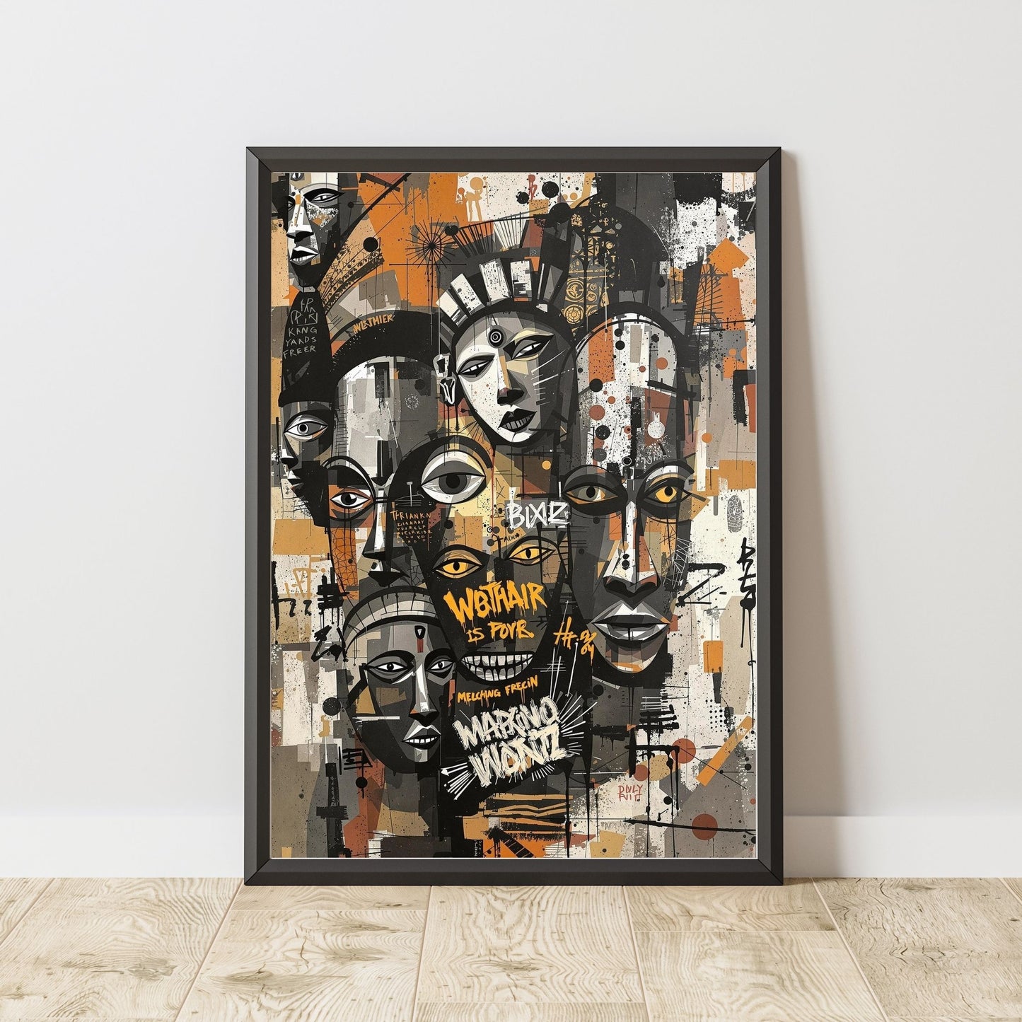 African masks and figures