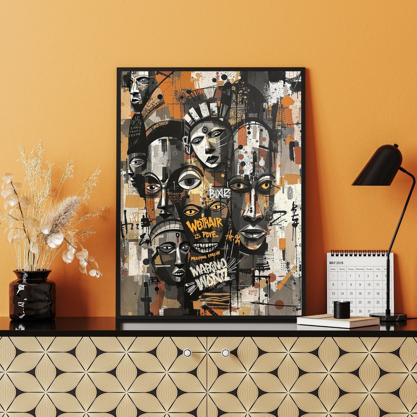 African masks and figures