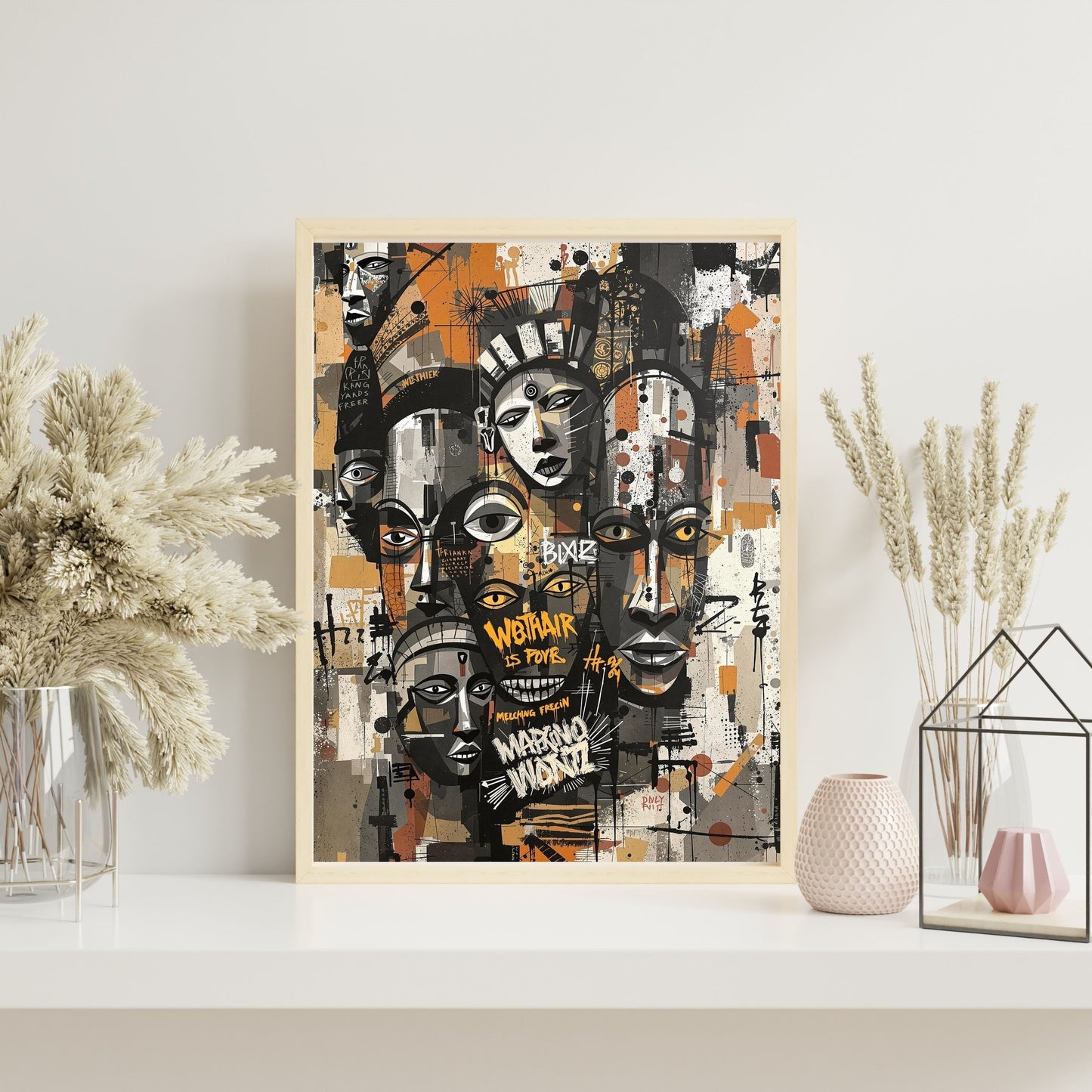 African masks and figures