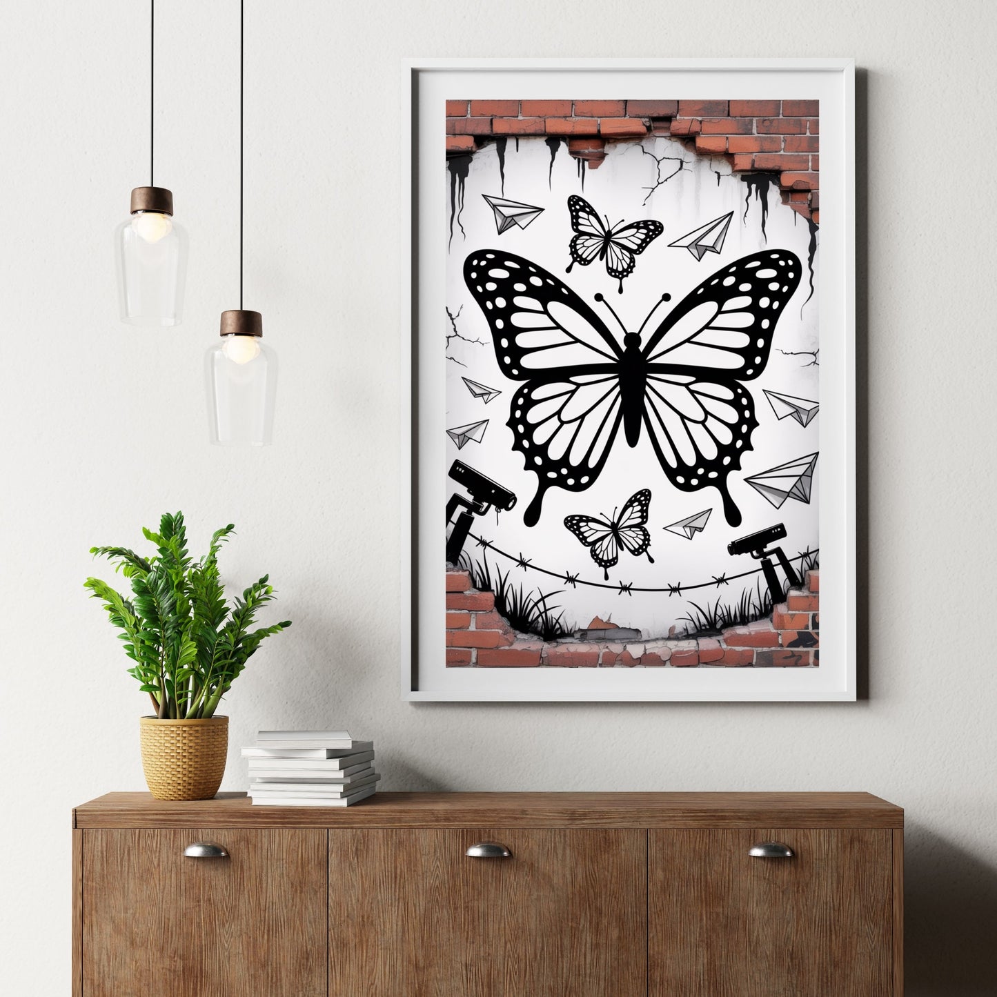 Flying Butterflies