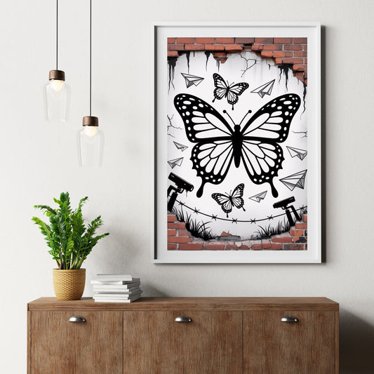 Flying Butterflies