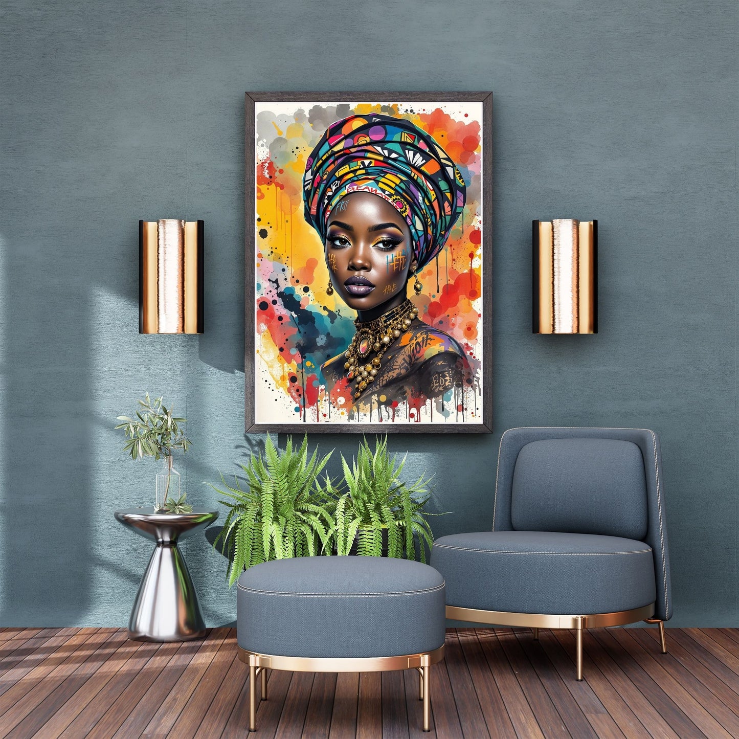 Powerful Portrait of a Woman