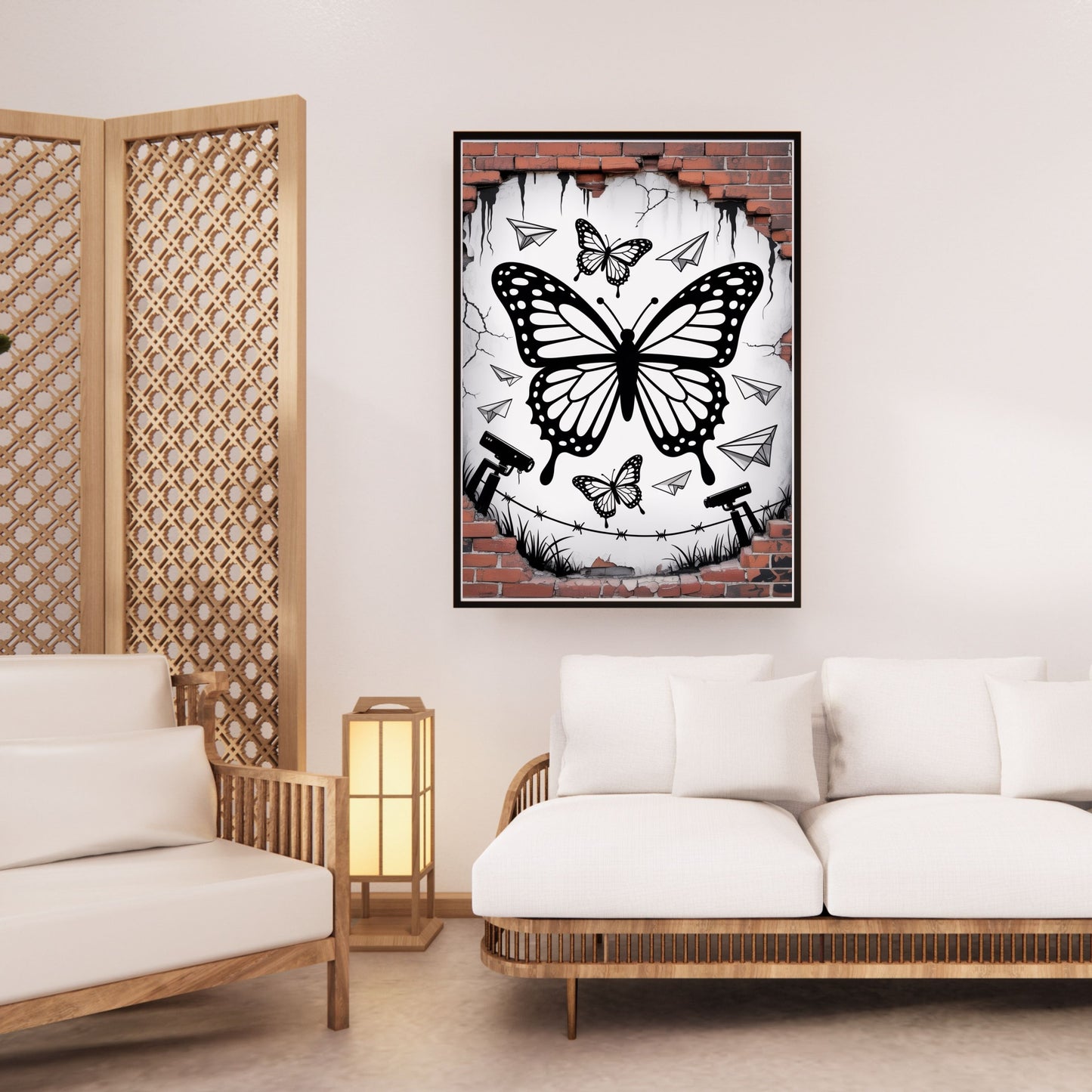 Flying Butterflies