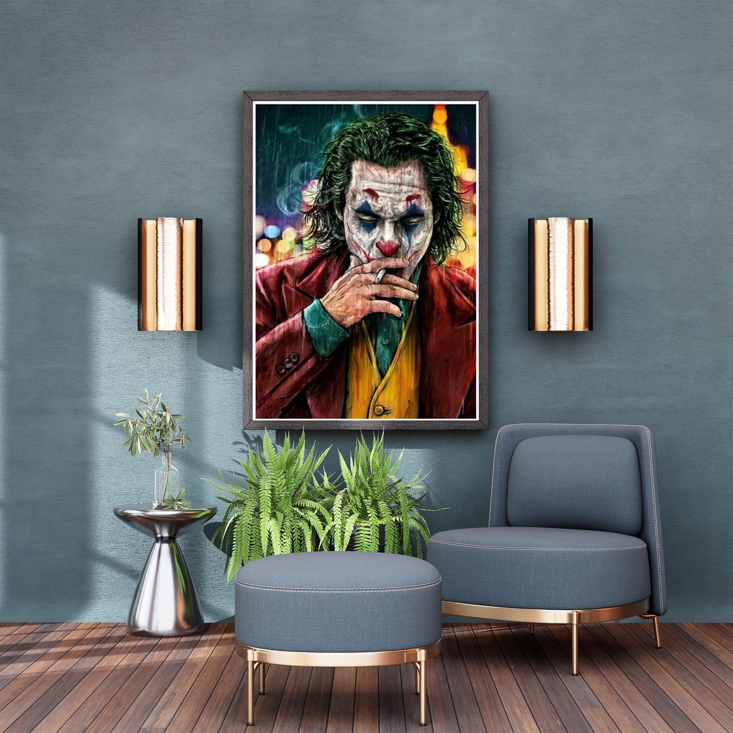 A Detailed and Vibrant Portrait