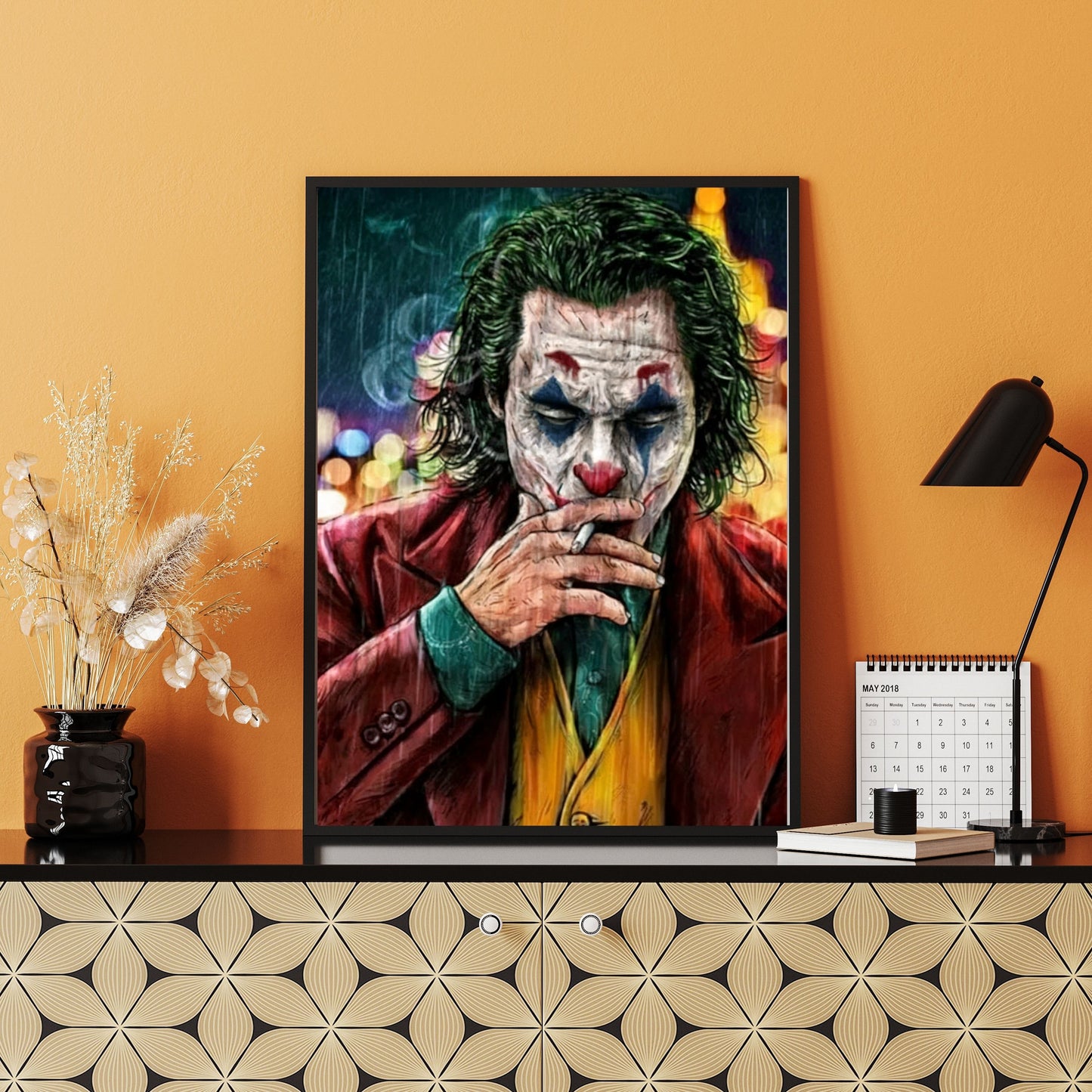 A Detailed and Vibrant Portrait