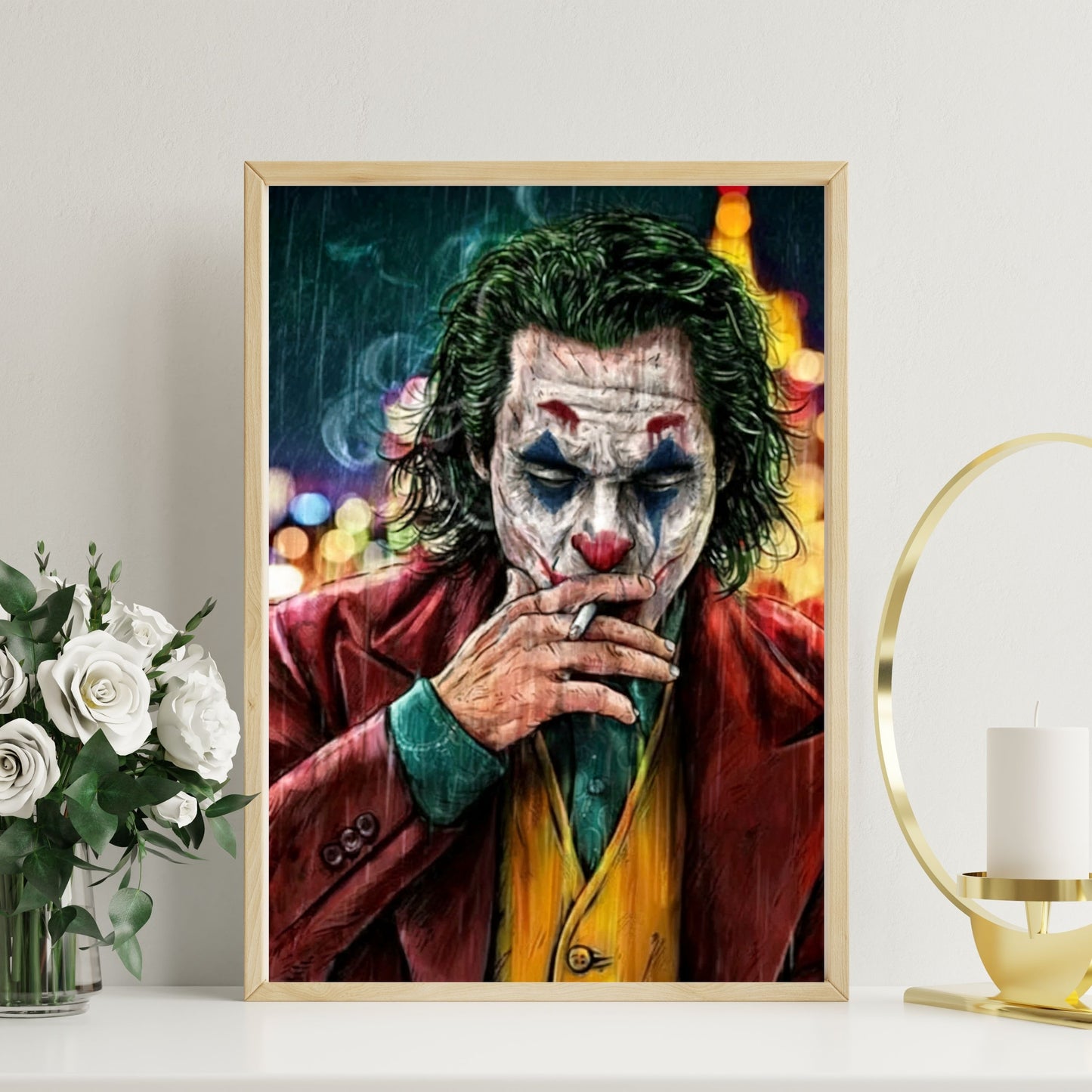 A Detailed and Vibrant Portrait