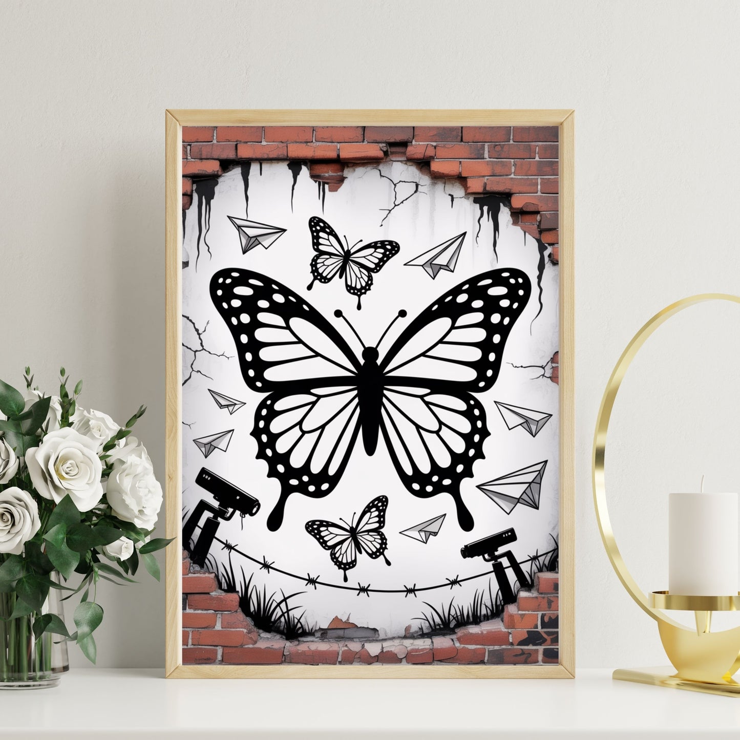 Flying Butterflies