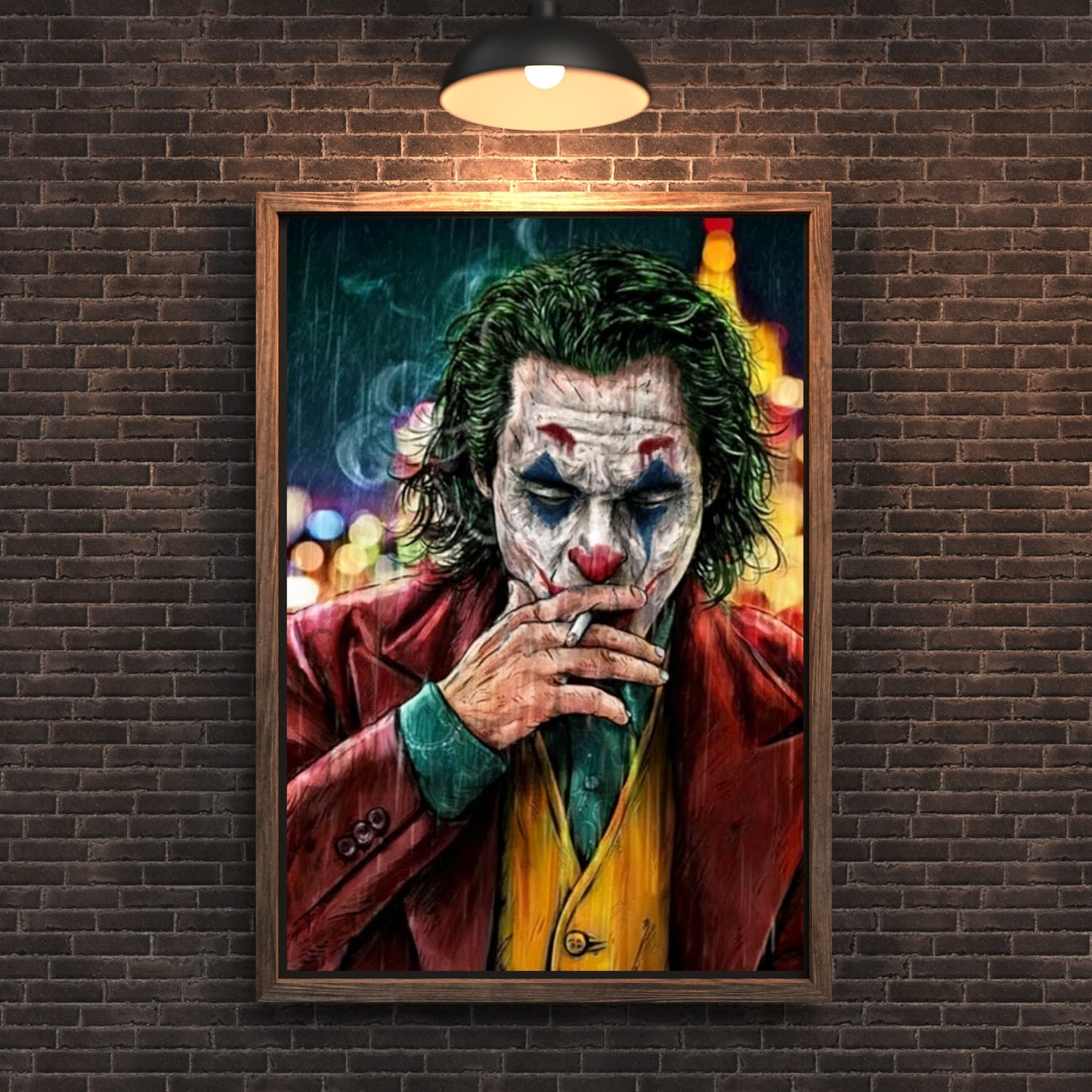 A Detailed and Vibrant Portrait