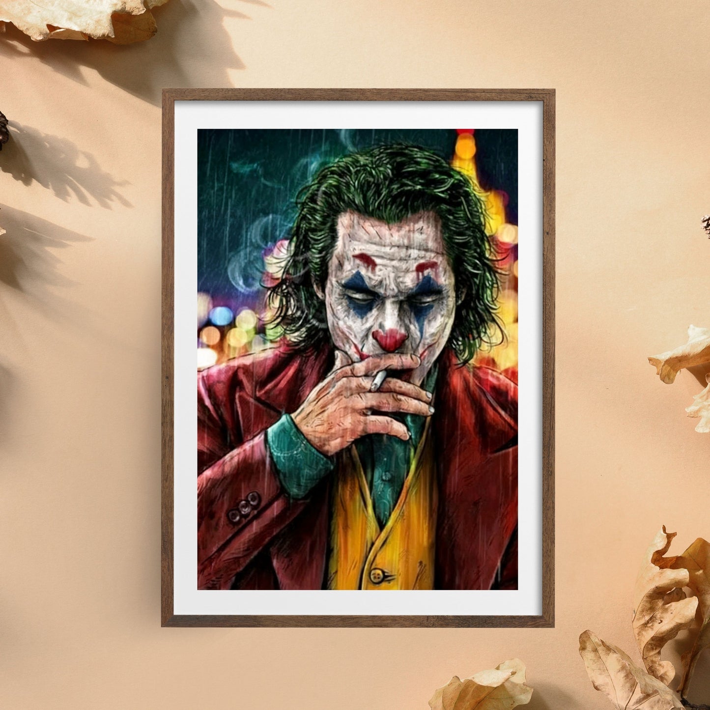 A Detailed and Vibrant Portrait